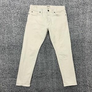 Todd Snyder Pants Mens 32x30 White Stretch 5-Pocket Chino Slim Fit Casual Twill
